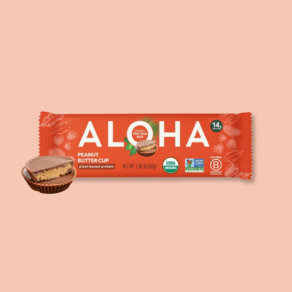 ALOHA Peanut Butter Cup Organic Protein Bar