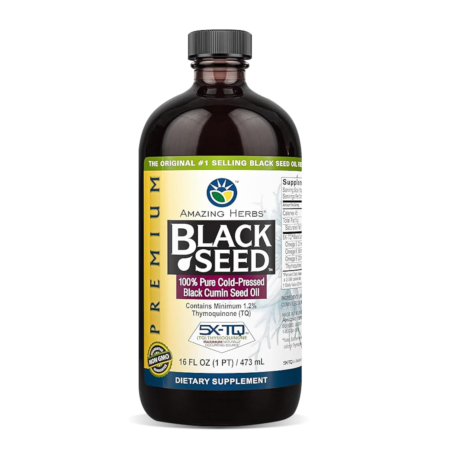 Amazing Herbs Premium Black Seed Oil