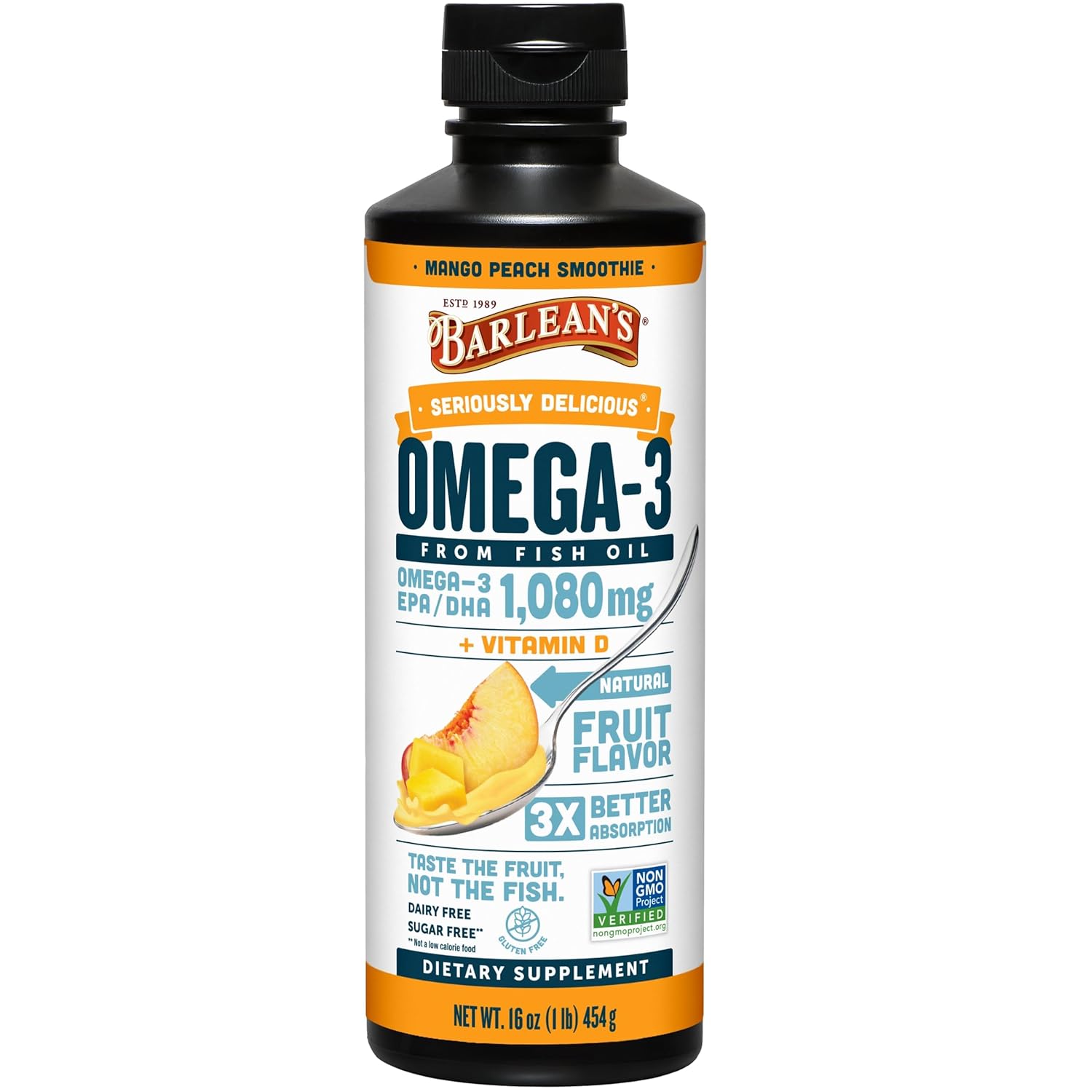 Barlean's Omega-3 Fish Oil Softgels
