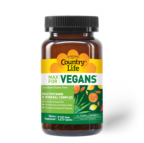 Country Life Vegan Multi Vitamin Capsules