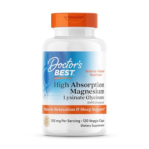 Doctor's Best High Absorption Magnesium Glycinate Lysinate