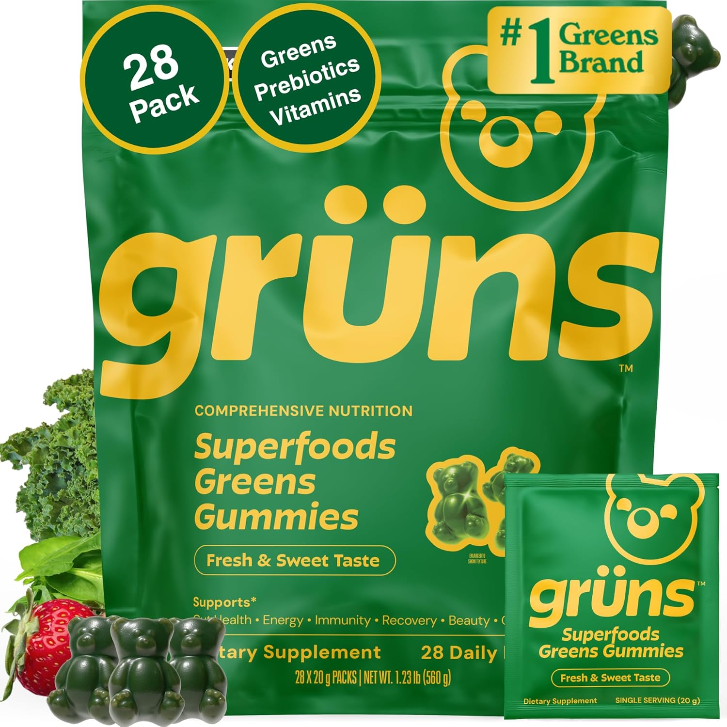 GRUNZ Greens Gummy Bears