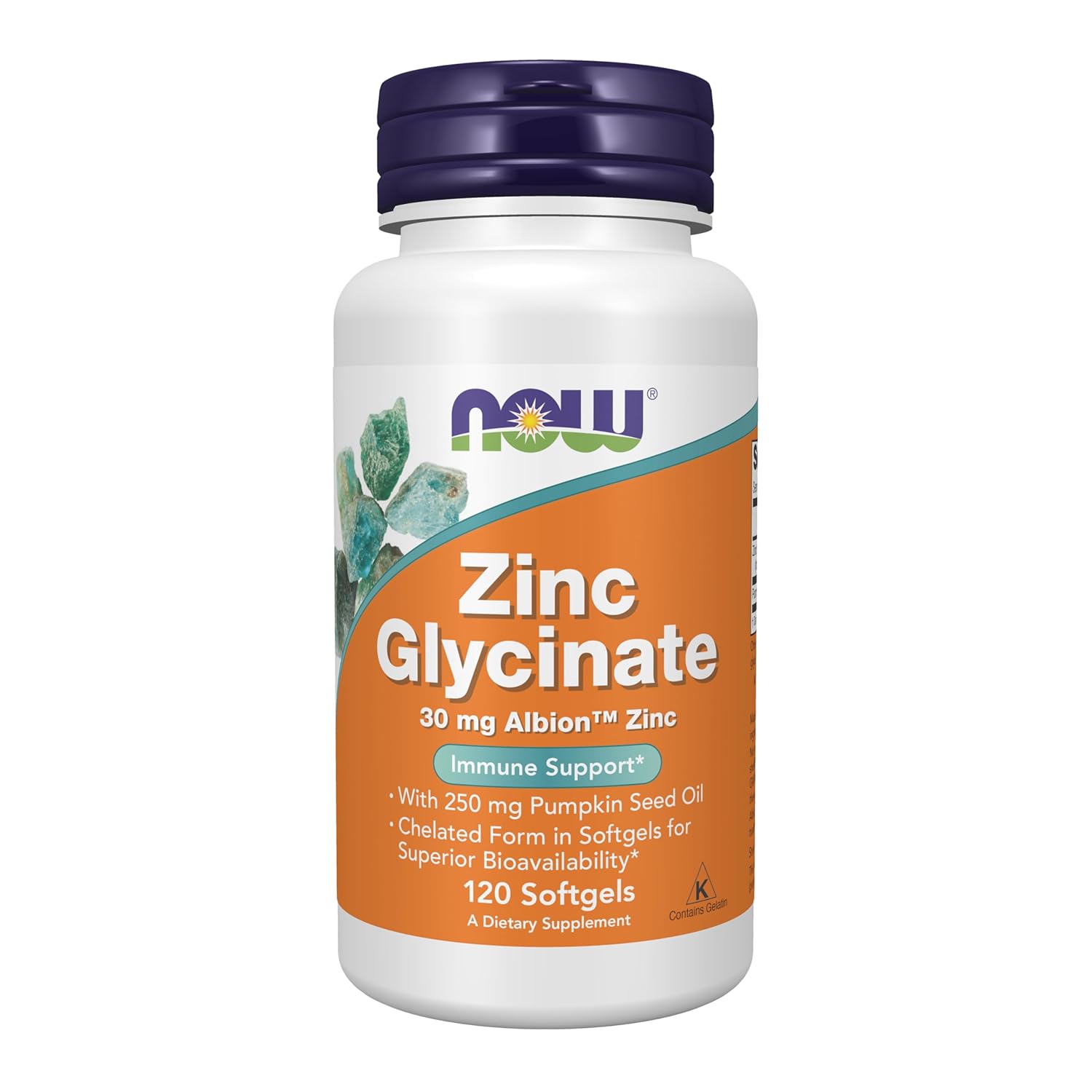 NOW Foods NOW Zinc Glycinate 30mg