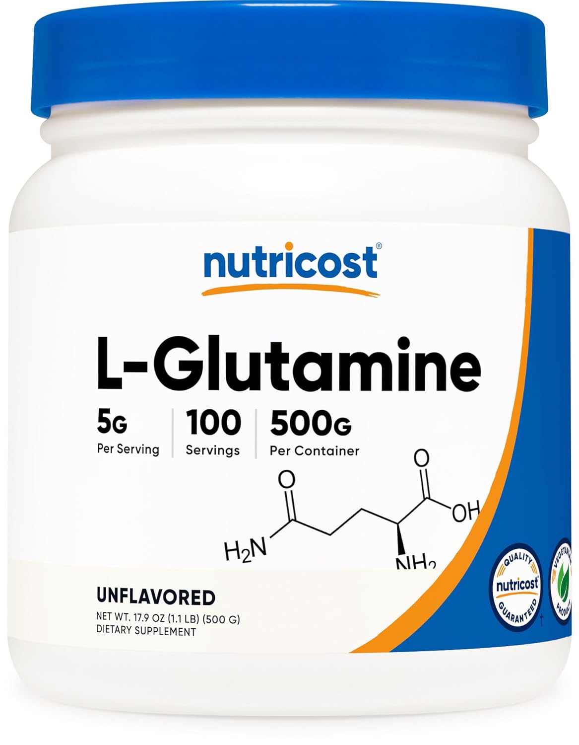 Nutricost L-Glutamine Powder