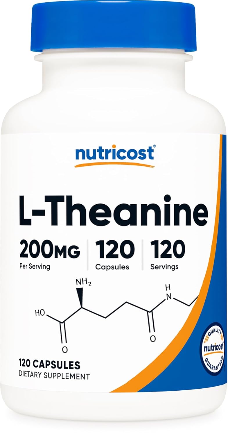 Nutricost L-Theanine 100mg Capsules