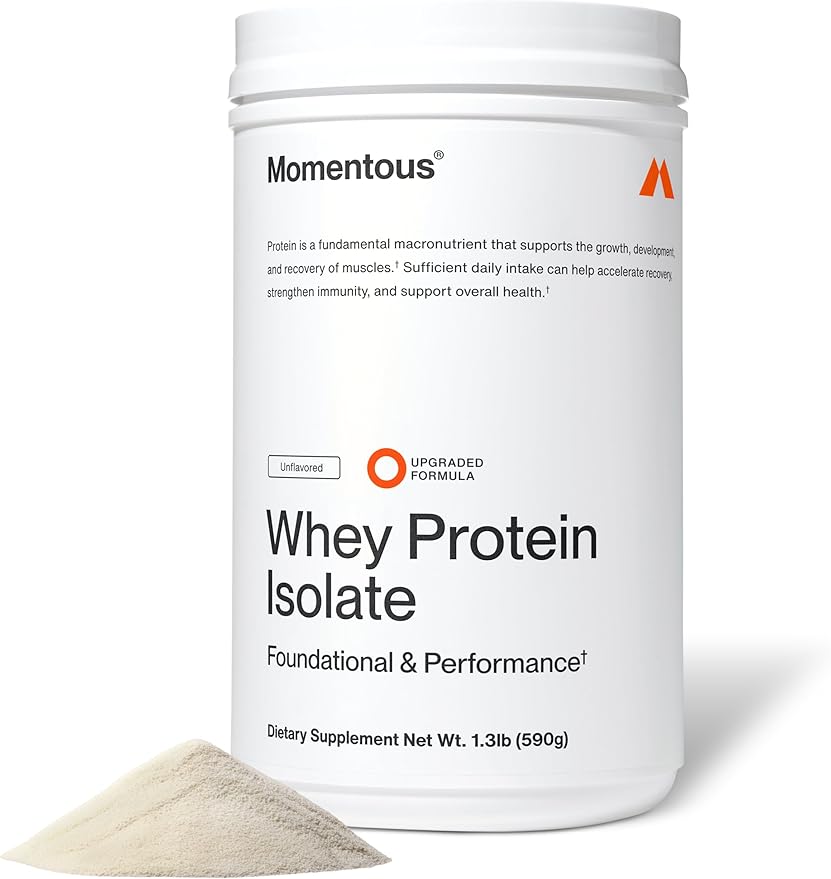 Momentous Grass-Fed Whey Protein Isolate