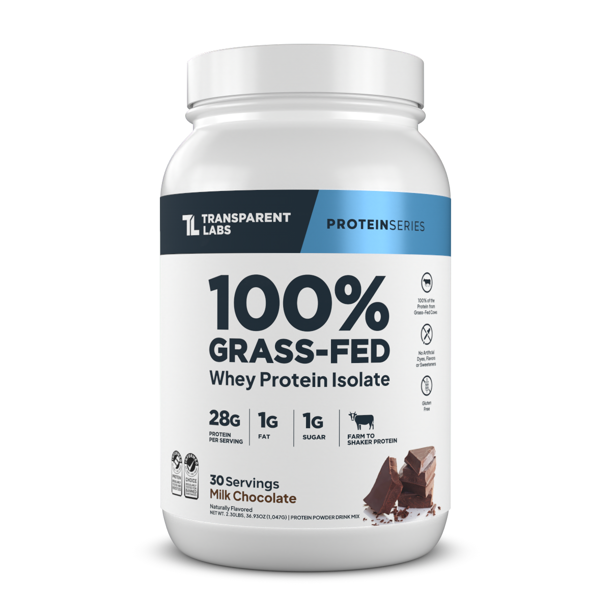 Transparent Labs Grass-Fed Whey Isolate