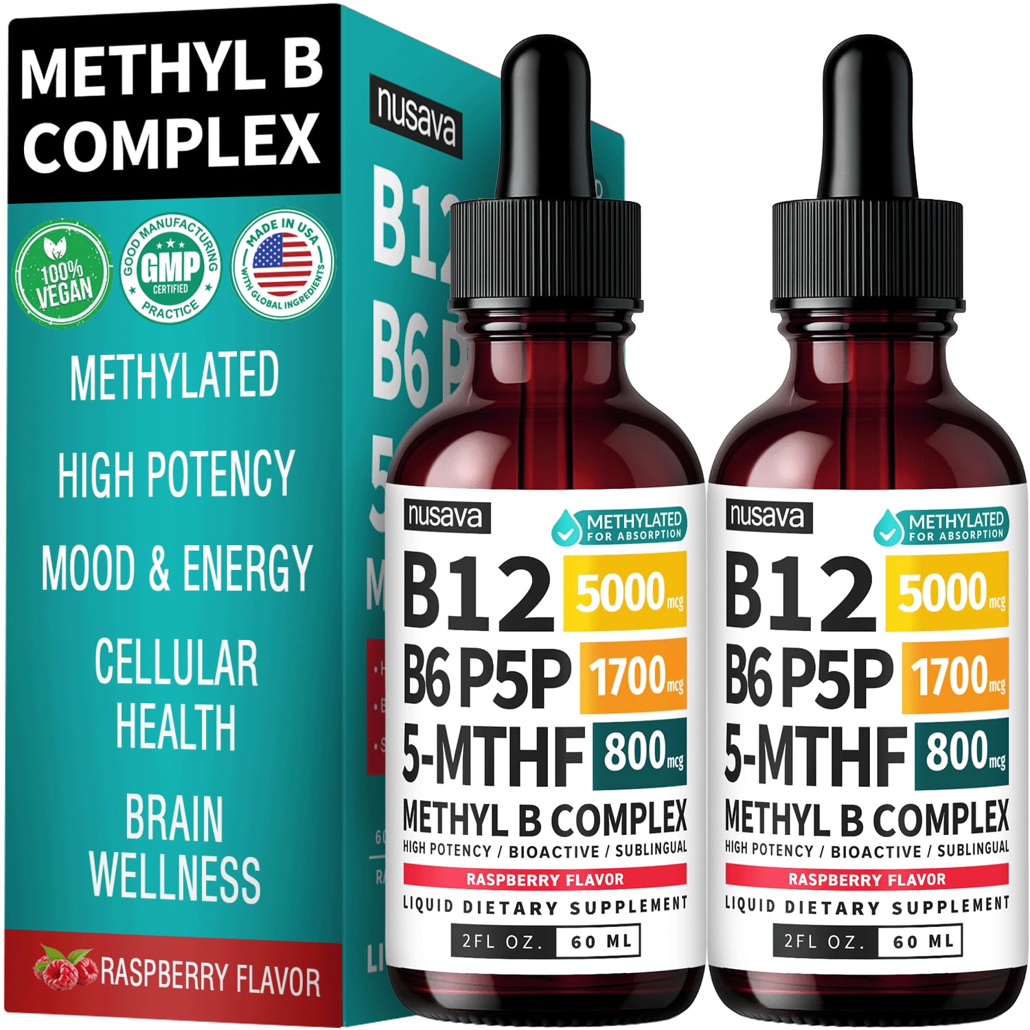 UpNature Vitamin B12 Methylcobalamin